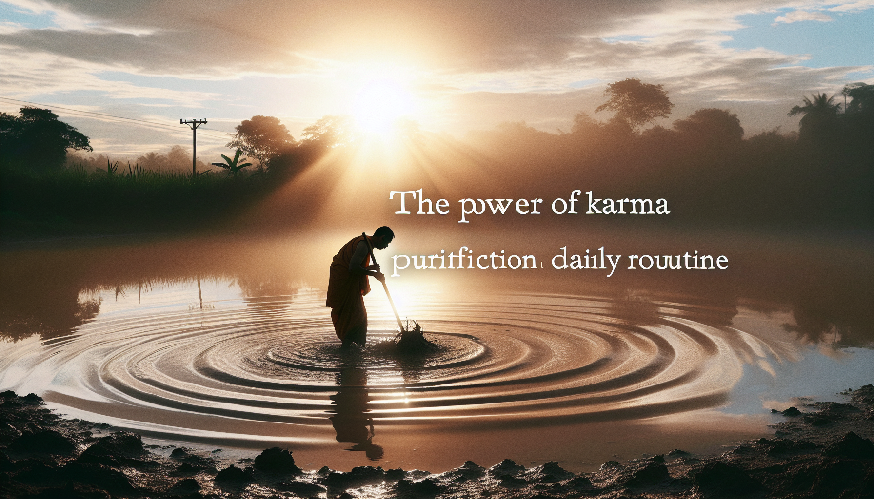 8분의 의식: 일상 속 카르마 정화의 힘