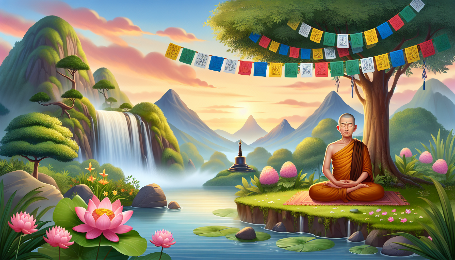 일상 속 마음의 평화를 찾는 세 가지 불교 수행법