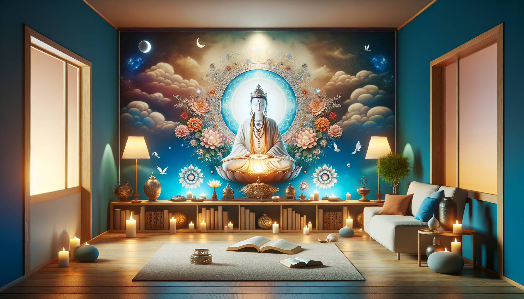 화이트 타라의 만트라로 얻는 내면의 평화와 지혜